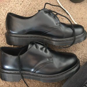 Doc Martens Women's Black Shoes Size 6USM 7USL